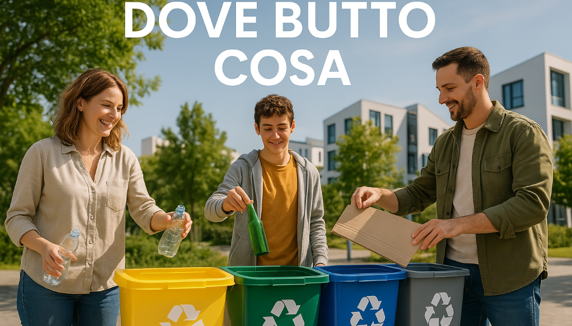 Dove butto cosa? Scegliere dove gettare i rifiuti: una guida pratica