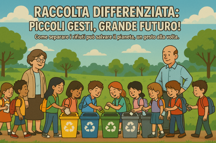 Raccolta differenziata: piccoli gesti, grande futuro